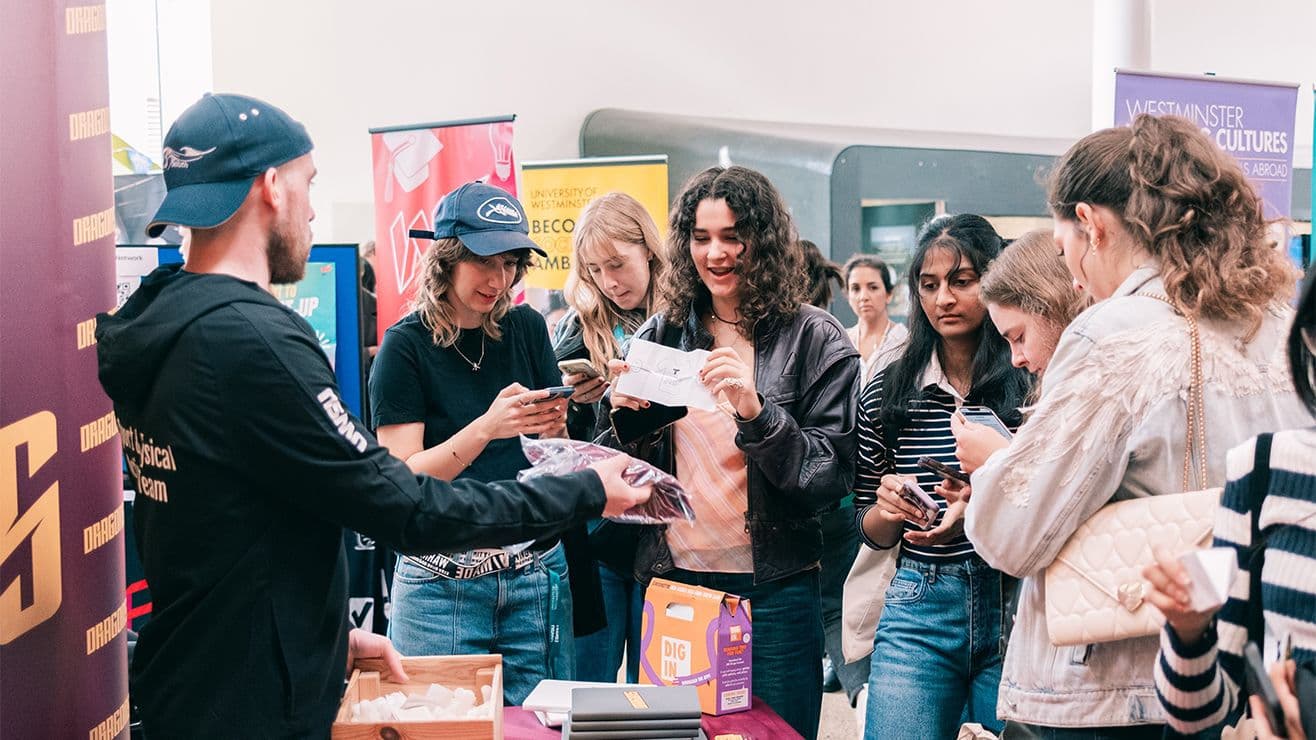 Welcome Fair Day 3 – Harrow Campus, The Den